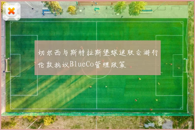 切尔西与斯特拉斯堡球迷联合游行伦敦抗议BlueCo管理政策